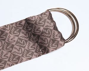 GG Design personalizza LOGO di alta qualità cintura di pura seta colorata in metallo GINA lungo stile di lusso materiale di qualità GUA - Product Image 5