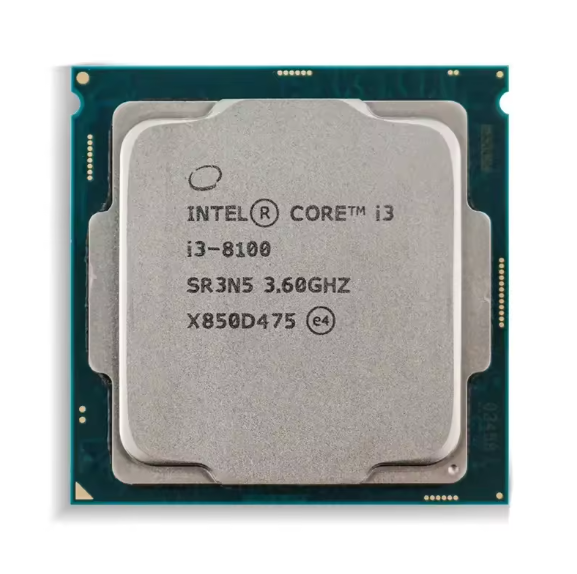 Desktop Core Cpu I3-8100 8300 9100 9100E Intel I3 Core Used CPU