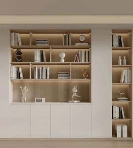 Études de cas réelles : Ensemble complet de meubles pour le salon, y compris des vitrines en verre et des armoires en bois - Product Image 2