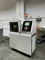 Vulcanizador de Placas de Laboratorio, Prensa Hidráulica con Calentamiento Eléctrico para Pruebas de Tracción en Muestras de PVC, Plástico, Silicona y Caucho