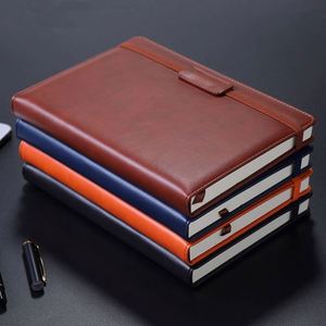 Personalized Logo Plain <b>Note</b> <b>Book</b> Custom Printing Linen Hardcover Journal Notebook With Optional Gift Box - Product Image 2