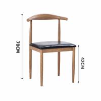 Ensemble de table et de chaises de style nordique en bois pour restaurant, 4/6 places, avec coussinets doux, mobilier commercial