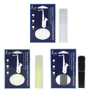 SALDE Anches de Sax Usine Pas Cher <span class=keywords><strong>Prix</strong></span> Accessoires En Gros <span class=keywords><strong>Saxophone</strong></span> Ténor Résine Embouchure Reed - Product Image 1