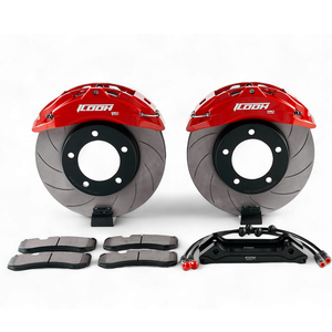 ICOOH Prix d'usine Kits de freinage racing à 6 pistons DM6 345/355mm, ensembles de freinage modifiés pour <span class=keywords><strong>Golf</strong></span> 5 6 7 8 et moyeu de 18 pouces - Product Image 1