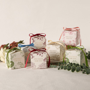 Cajas de Regalo de Papel Plegables al por Mayor, Cajas de Regalo de Papel con Cinta Plegable de Lujo para Bodas, Pequeños Negocios y Uso Doméstico - Product Image 4