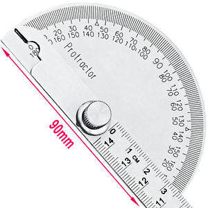 H0066 180 derece iletki <span class=keywords><strong>Metal</strong></span> açı bulucu gonyometresi açı cetvel paslanmaz çelik - Product Image 2
