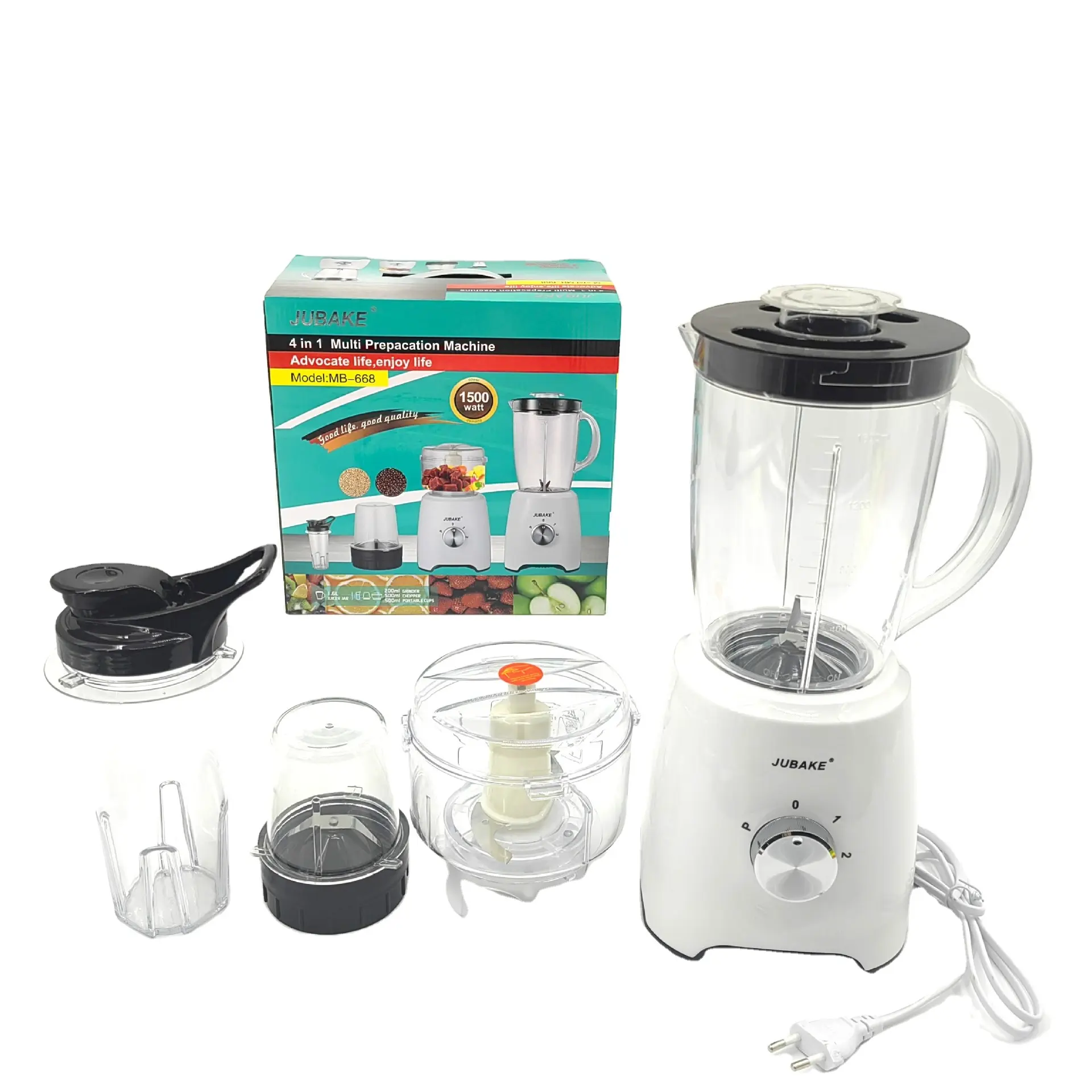 New Home Kitchen Use Three in One Multi Mixer, High Speed Electric Grinding Machine, Chopper, Juicer, Mixer