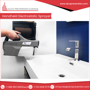 Alco Prevention Canada - Pulverizador Electrostático Inalámbrico Compacto de Mano con Diseño Ergonómico - Product Image 6