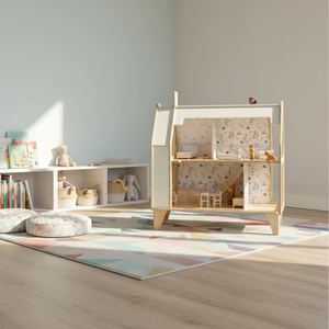 Children's Toy House DIY Cottage <b>Girl</b> Gift House Princess Villa Disassembly <b>Doll</b> House Toys 5 to 7 Years - Product Image 6