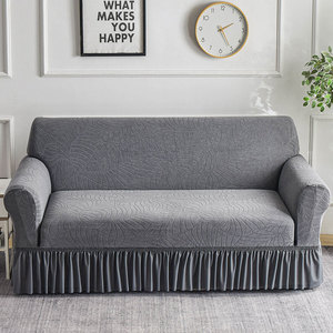 Capa de Sofá <span class=keywords><strong>Jacquard</strong></span> Fashion Elástica Universal para Sala de Estar Protetor de Sofá para Animais de Estimação Anti-sujeira Decoração de Casa - Product Image 3