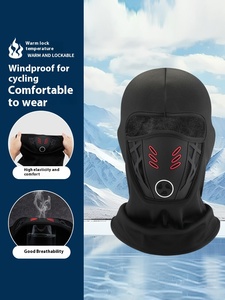 <span class=keywords><strong>Casco</strong></span> da <span class=keywords><strong>Moto</strong></span> Invernale da <span class=keywords><strong>Uomo</strong></span>, Copricapo per Guida all'Aperto, Antifreddo e Antivento, Cappello da Sci in Poliestere - Product Image 6
