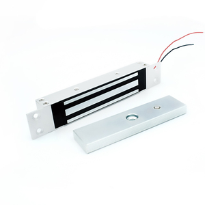 Landa Keyless sáng Chrome mạ hình trụ khóa DC 12V/24V 180kg khẩn cấp khóa cửa - Product Image 2