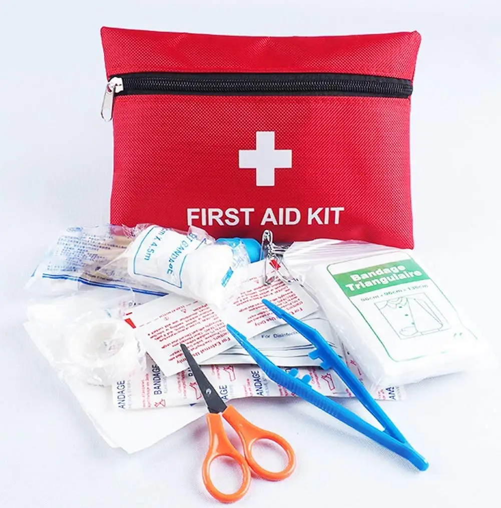 Grosir Tas Obat Perlengkapan Kotak P3K Mobil Mini untuk Perawatan Medis Darurat