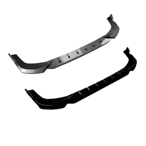 Mini Cooper JCW F65 F66 F67 2024 Front Lip Splitter Piano Black Carbon Fiber Texture ABS Retrofit Upgrade Part - Product Image 5