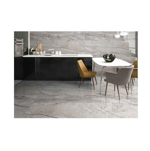 Carreaux gris de brèche d'approvisionnement direct d'usine avec carreaux de porcelaine de grande dalle de 800x1200 MM pour application au bureau et à la maison - Product Image 1