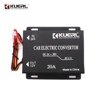 10A/15A/20A/30A 24v dc 12v dc dönüştürücü araba düşürücü konvertör güç trafosu