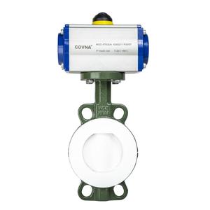 Válvulas Neumáticas de Acción Simple de Acero Inoxidable COVNA con Actuador Neumático de Aire EPDM de 4'' - Product Image 1