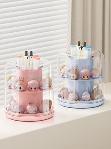 Popular Portalápices Multifuncional Impermeable con Rotación Suave para <span class=keywords><strong>la</strong></span> Habitación <span class=keywords><strong>de</strong></span> los Niños, Almacenamiento Seguro <span class=keywords><strong>de</strong></span> Bolígrafos y Coleccionables - Product Image 1