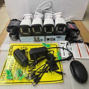 4CH 2MP AHD ระบบกล้องรักษาความปลอดภัยชุด DVR การมองเห็นกลางคืนแบบสีเต็มรูปแบบ IP67 24H การบันทึกรีโมทวิวกล้องวงจรปิดกล้องเฝ้าระวัง - Product Image 2