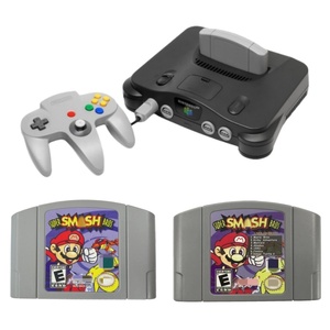 Thương Hiệu Mới Mario 64 + 7in1 Video Trò Chơi Hộp Mực N64 Bao giờ Lái Với Mario Kart 64 & Siêu Smash Bros-7 Vật Liệu Nhựa - Product Image 6