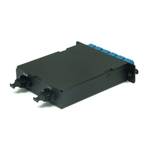 Casete de Fibra Óptica Monomodo MPO MTP de 12 LC Dúplex y 24 Fibras para Panel de Conexiones, Fabricación OEM - Product Image 6
