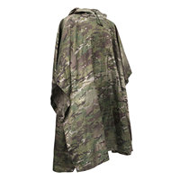 Poncho de camouflage tactique anti-infrarouge, protection thermique contre les radars, imperméable, résistant au feu, capuche anti-déchirure