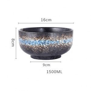 Tazón de Porcelana Japonesa Hecho en Horno, Ecológico, Minimalista, para Servir Cereales, Sopa, Postre, Arroz y Ensalada, Apto para Microondas - Product Image 4