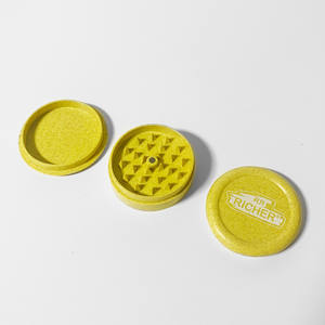 Muestra Gratuita, Venta al por Mayor, Molinillo de Hierbas Manual de 4 Capas, Simple, de Plástico Degradable de 40MM, con Logotipo Personalizado, para Tabaco - Product Image 6