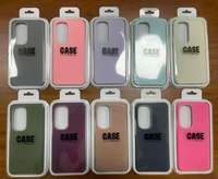 Coque de téléphone antichoc en silicone liquide effet gelée, vente en gros d'usine, pour Samsung A55/A50/A07 S26 S25 S24 S23ultra Plus FE
