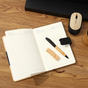 Produit le plus vendu sur Alibaba : Coffrets cadeaux d'affaires intelligents, bloc-notes promotionnel avec stylo, souris sans fil, bouteille isotherme, cadeau - Product Image 4
