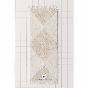 Assurance qualité de luxe chaud pur coton fait tapis de bain tuftés coureur avec longue Durable tapis de sol de salle de bain prix de gros - Product Image 1