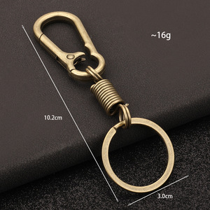 Popular Laser Engraved Zinc Alloy Carabiner Keychain Durable Practical <strong>Small</strong> Business <strong>Gift</strong> <strong>for</strong> <strong>Men</strong> Women YJ196 Hang Waist - Product Image 2