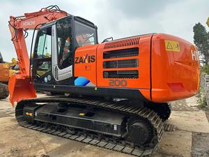 Modèle 2022, excellent état, excavatrice sur chenilles Hitachi ZX200 d'occasion de 20 tonnes avec moteur, boîte de vitesses, roulement, pompe et PLC - Product Image 2