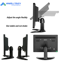 8 İnç 10.1 İnç 11.6 İnç LCD Ekran CCTV Monitör Ekranı Dokunmatik Ekran Monitör Masaüstü Endüstriyel Ekran Monitörü Standlı