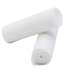 Bendaggio in garza <span class=keywords><strong>di</strong></span> <span class=keywords><strong>fissaggio</strong></span> elastico sbiancato medico <span class=keywords><strong>di</strong></span> pronto soccorso ospedaliero - Product Image 4