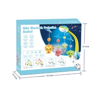 Bao Han haute qualité en plastique Projection à distance veilleuse lit cloche berceau Musical bébé Mobiles jouets pour nourrissons