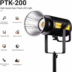 Projecteur vidéo LED COB à focale primaire <span class=keywords><strong>200W</strong></span> 6700K Bicolore <span class=keywords><strong>Godox</strong></span> SL200 - Product Image 4