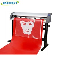 Machine de découpe automatique de films PES pour autocollants, étiquettes en rouleau, signalétique en vinyle et transferts thermiques, avec capteur optique et découpe de contour