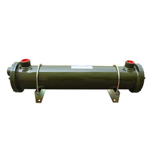 Elephant Plain CL-640 Shell And <b>Tube</b> <b>Heat</b> Exchanger Horizontal Oil Cooler With 44 Copper <b>Tubes</b> - Product Image 1