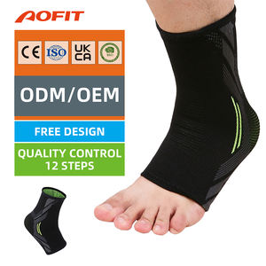 Aofit Fitness Baloncesto Compresión Pie Guardia <span class=keywords><strong>Esguince</strong></span> Guardia Vendaje Nylon Punto <span class=keywords><strong>Tobillo</strong></span> Soporte Brace - Product Image 1