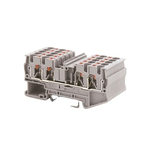 Factory Price Original Chiku RPV -QUATTRO Feed Through <strong>Terminal</strong> <strong>Blocks</strong> Push In <strong>Terminal</strong> <strong>Block</strong> Connector - Product Image 1