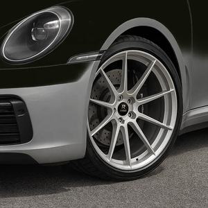 Jantes forgées sur mesure de 19 à 22 pouces, 5x112 5x120, blanc et gris anthracite pour Model Y, BMW E46 F32 F36 E90 E92 E93 pour <span class=keywords><strong>RF</strong></span> - Product Image 4