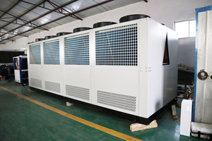 90Ton 300KW Sistema de refrigeración por agua Compresor de tornillo Enfriador de agua refrigerado por aire para procesos industriales - Product Image 4