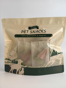Aperitivos para mascotas liofilizados con alto contenido de carne orgánica al por mayor, limpieza dental OEM, tratamiento para la salud del estómago, hierba gatera de pollo lacrimógeno - Product Image 6