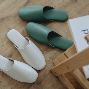 Donne uomo quattro stagioni Casual casa <span class=keywords><strong>pelle</strong></span> di montone casa casa casa tumule traspirante impermeabile <span class=keywords><strong>vera</strong></span> <span class=keywords><strong>pelle</strong></span> pantofole Hotel - Product Image 3