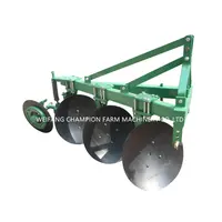 Offre Spéciale mini petit tracteur agricole machines 3 disques charrue à disque/disque charrue avec roues tracteur agricole à vendre