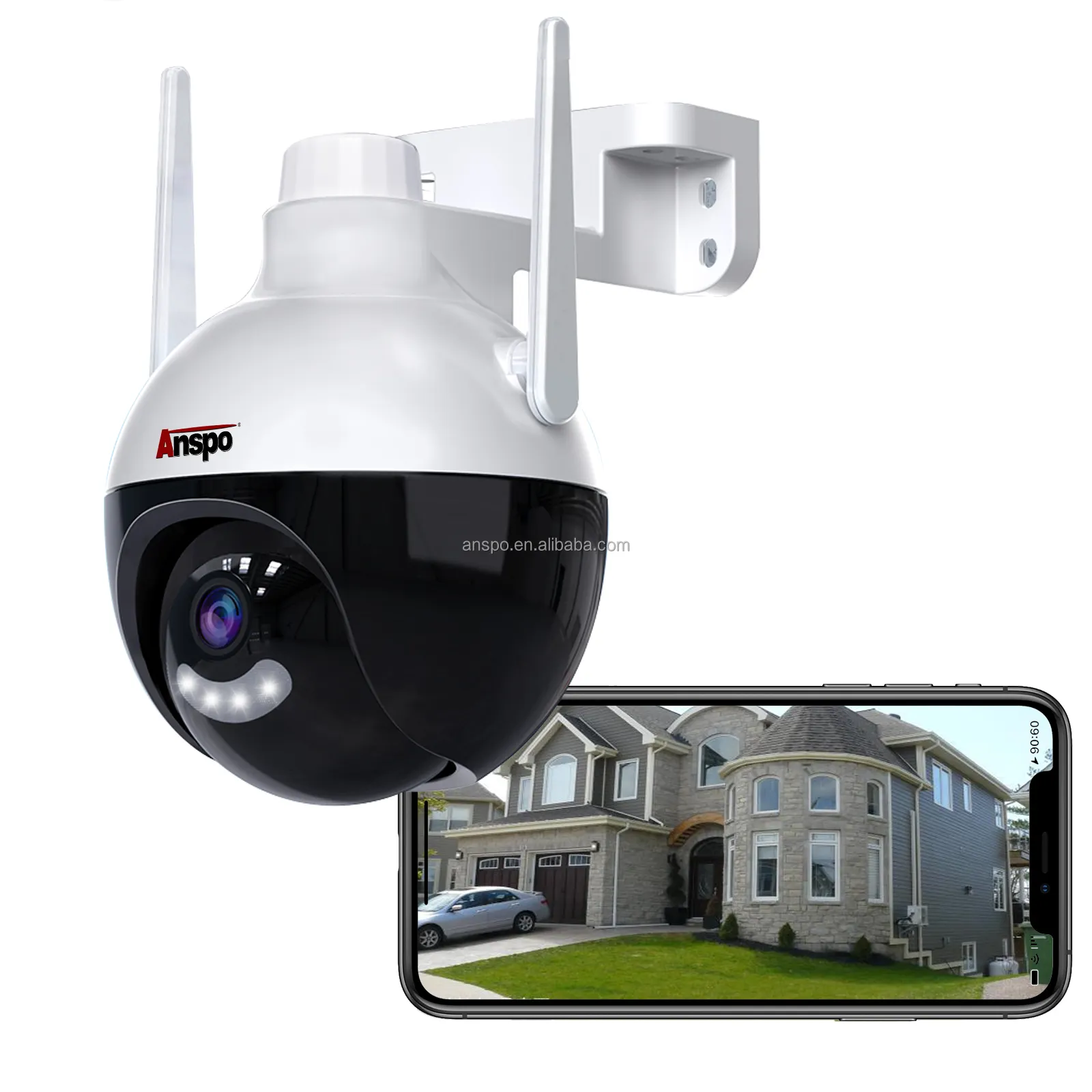 Anspo 새로운 모델 공장 가격 PTZ 휴먼 모션 추적 카메라 PTZ CCTV 네트워크 WiFi 카메라