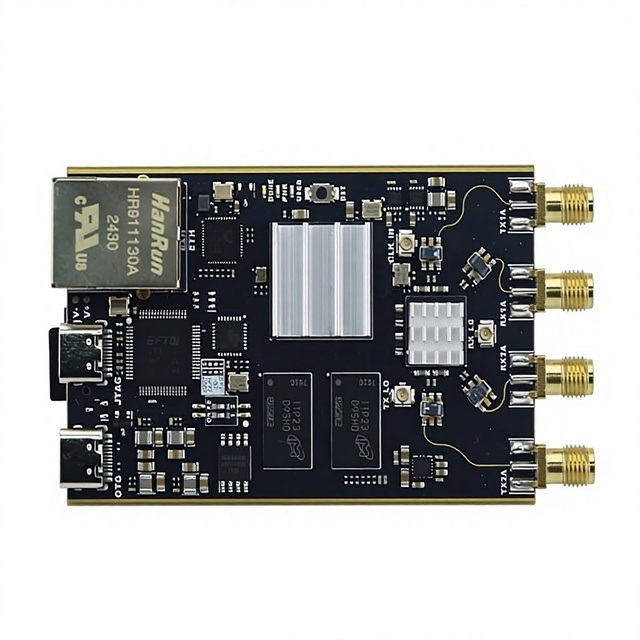 HAMGEEK 70MHz-6GHz Zynq7010+AD9363 Software Defined Radio Pluto SDR 2T+2R