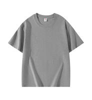 Haute qualité coton blanc hommes T-shirts col rond hommes femmes blanc t-shirt uni coupe ample t-shirt