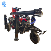 Petite mini foreuse pour forage, foreuse agricole hydraulique portable, foreuse de puits en Chine, foreuse pneumatique pour puits d'eau